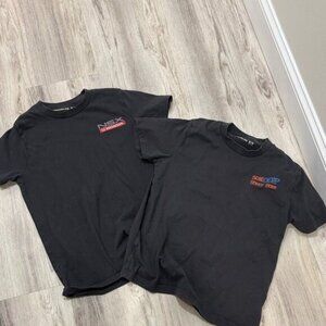 Abercrombie Kids Black Graphic Tees Set 13/14